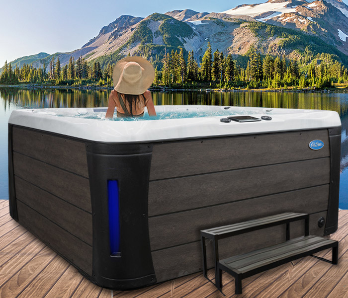Calspas hot tub being used in a family setting - hot tubs spas for sale Evans